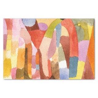 Movement of Vaulted Chambers, Paul Klee Tissue Paper