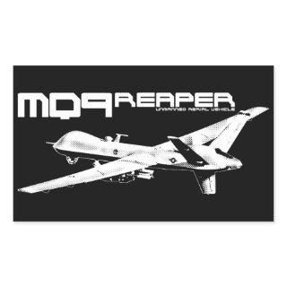 MQ-9 Reaper Rectangle Stickers