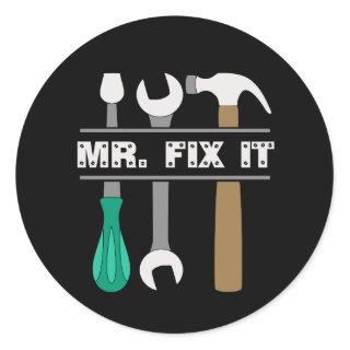Mr. Fix It Mens Tools Sticker