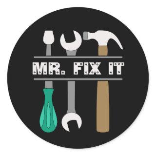 Mr. Fix It Mens Tools Sticker