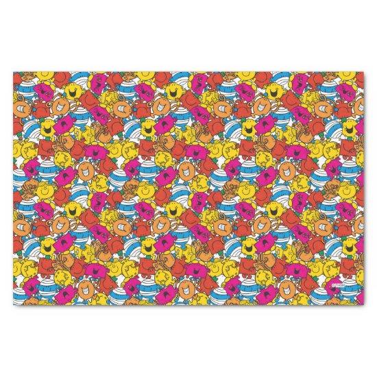 Mr Men & Little Miss | Bright Smiling Faces Tissue Paper