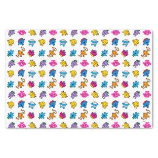 Mr Men & Little Miss | Dancing Neon Pattern Tissue Paper