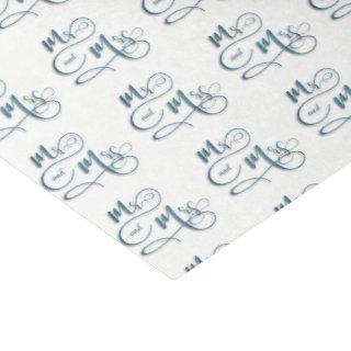 Mr. & Mrs. design Tissue Paper