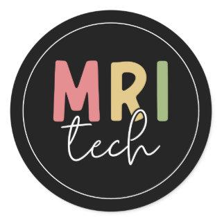 MRI Tech | MRI Technologist Gifts Classic Round Sticker