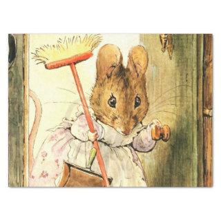 “Mrs Mouse Sweeps the Dollhouse” by Beatrix Potter Tissue Paper