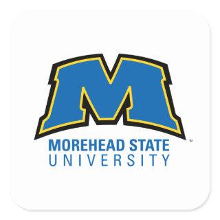 MSU Morehead State Eagles Square Sticker