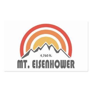 Mt. Eisenhower New Hampshire Rectangular Sticker