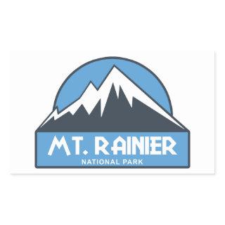 Mt. Rainier National Park Rectangular Sticker