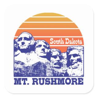 Mt. Rushmore Square Sticker