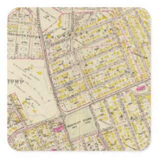 Mt Vernon wards 4-5, New York Square Sticker