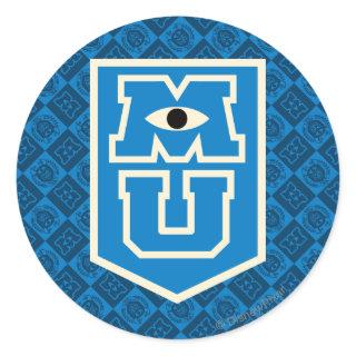 MU Flag Logo Classic Round Sticker