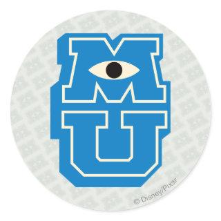 MU Logo Classic Round Sticker