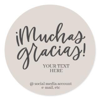 Muchas Gracias sticker
