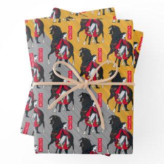 Mulan Beside Black Wind Illustration  Sheets