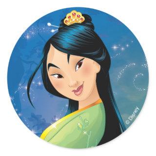 Mulan | Fearless Dreamer Classic Round Sticker