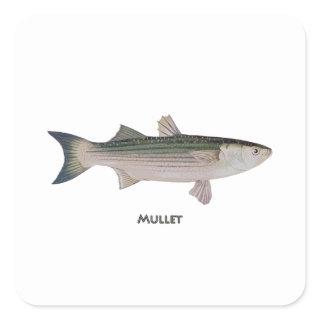 Mullet Logo Square Sticker