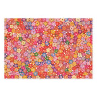 Multi color floral print    sheets