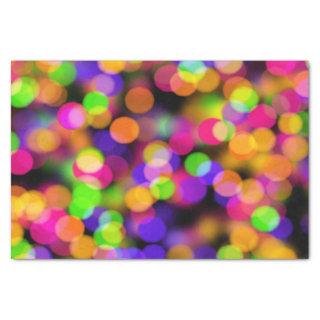 Multi-Colored Bokeh Tissue Paper