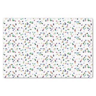 Multi Colored Polka Dots Tissue Paper