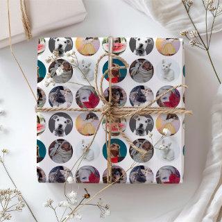 Multi Photo Square Instagram Pattern Wrapping Pape  Sheets
