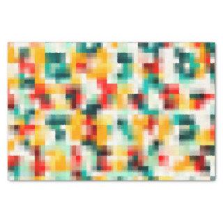 Multicolor Abstract Painting Tissue Paper