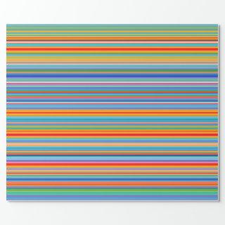 Multicolor Striped Pattern