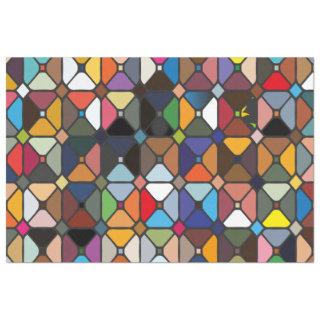 Multicolore geometric patterns with octagon shapes tissue paper