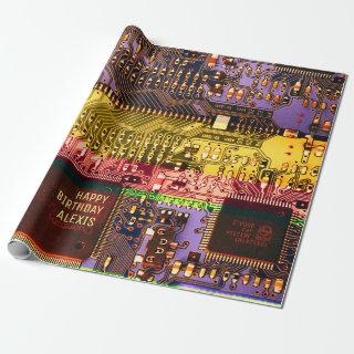 Multicolored Printed Circuit Board Personalized