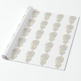 Multilingual Hakuna Matata Global Word Cloud Art