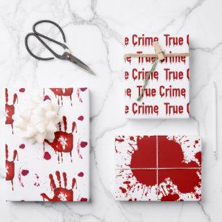 Murder mystery crime fan cold case bloody   sheets