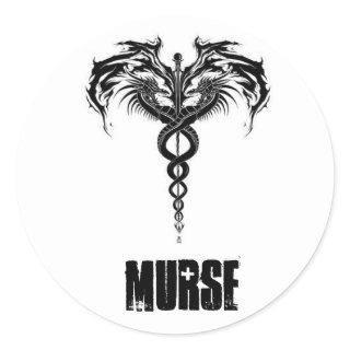 Murse Classic Round Sticker