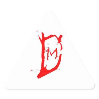 Musashi Designs Logo Triangle Triangle Sticker