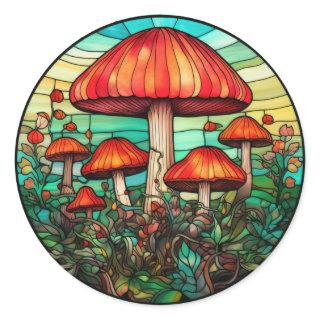 Mushroom Art Stickers