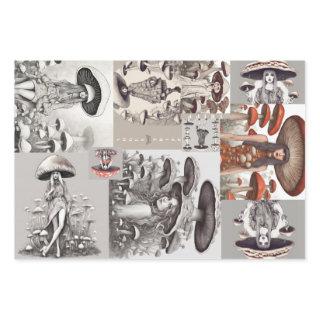 Mushroom Vogue Lady  Sheets