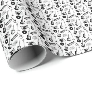 Music instruments pattern