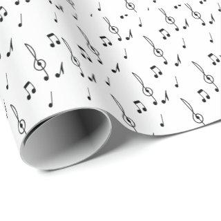 music note Pattern Music Theme Treble Clef
