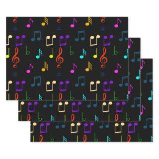 Music Notes Musician Gifts Musical Note Art Lovers  Sheets