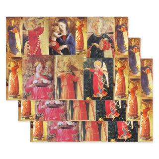 MUSICAL CHRISTMAS ANGELS AND MADONNA WITH CHILD   SHEETS