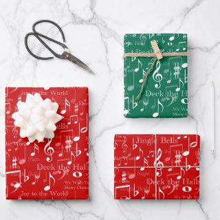 Musical Notes and Symbols, Christmas Carols  Sheets