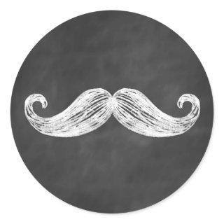 Mustache Sticker