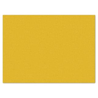 Mustard Yellow Solid Color Tissue Paper