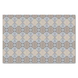 Muted Earth Toned Pattern Tissue Paper