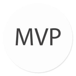 MVP CLASSIC ROUND STICKER