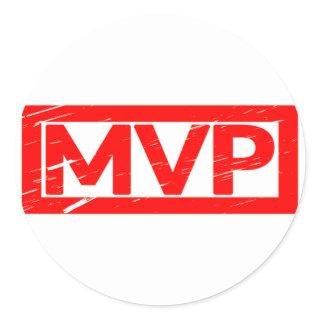 MVP Stamp Classic Round Sticker