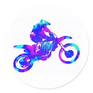 MX INTER GALACTIC CLASSIC ROUND STICKER