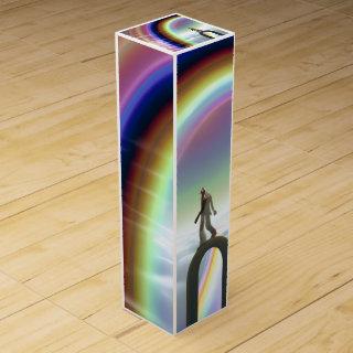 Mystery Figure at the Inter-Dimensional Stargate Wine Box