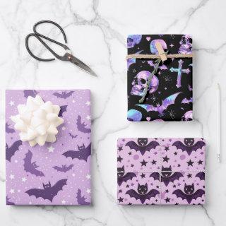 Mystic Purple Gothic  Sheets