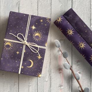 Mystical Celestial Purple  Sheets
