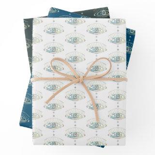 Mystical Eye Magical Boho Colorful Pastel Gift   Sheets