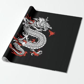 Mythical Ancient Asian Chinese Dragon